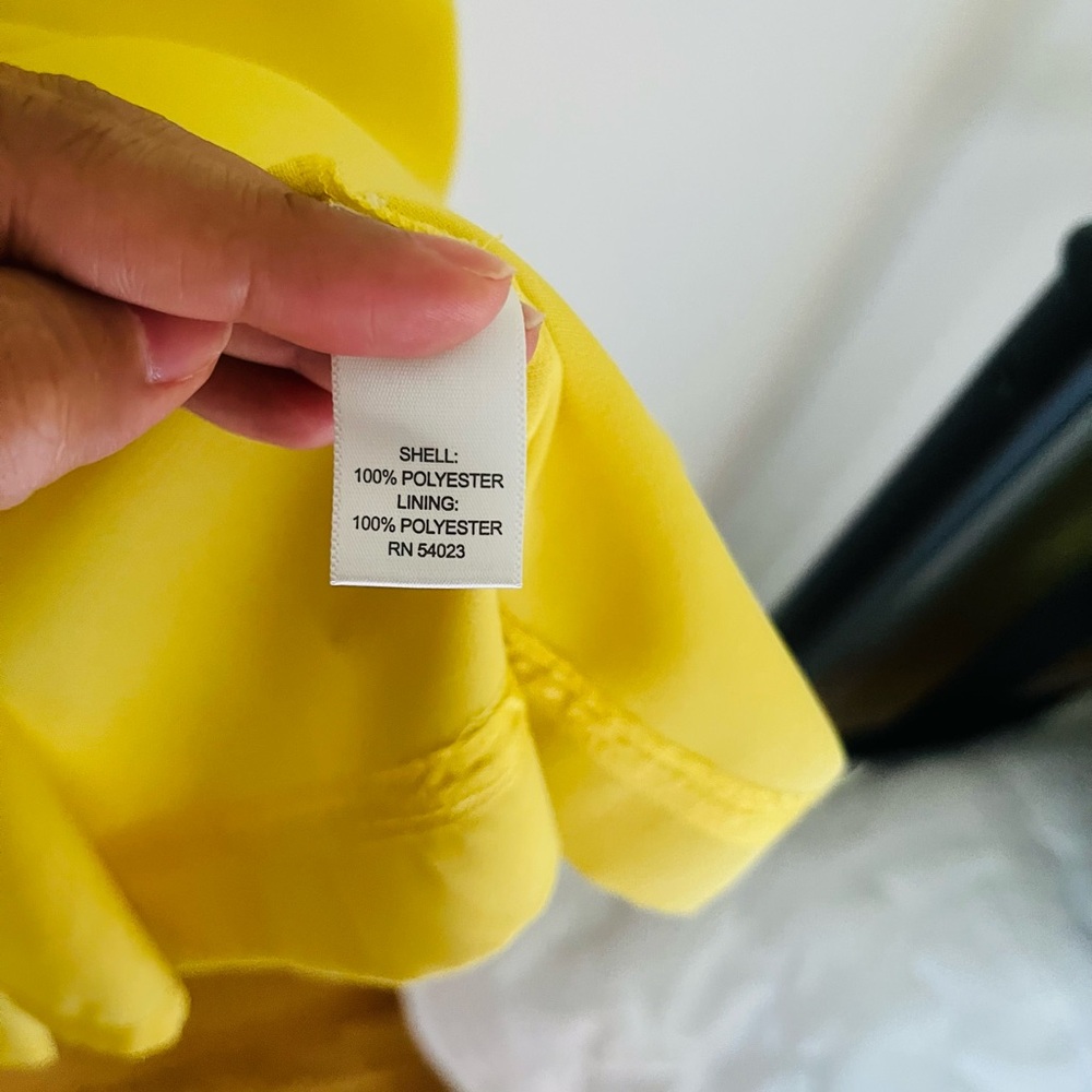 Banana Republic Yellow Mini Dress - Picture 5 of 5